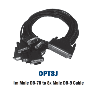 OPT8J 8 Port RS-422/485 Cable Kit